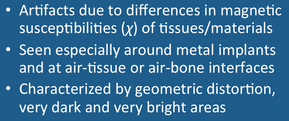 Susceptibility Artifact