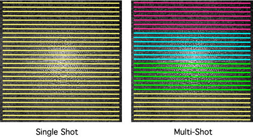 single-shot and multishot EPI