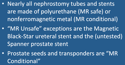 GI devices MR safety